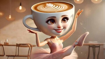Ballerina Cappuccina Dances in the Magical Café