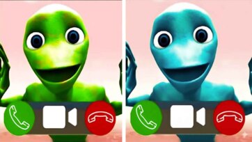 The Green and Blue Alien Call - A Joyful Space Story for Kids