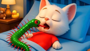 Tiny White Kitten and the Magical Rainbow Pop It Adventure for Kids